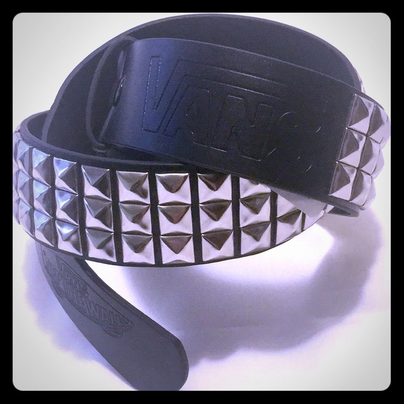 vans studded belt